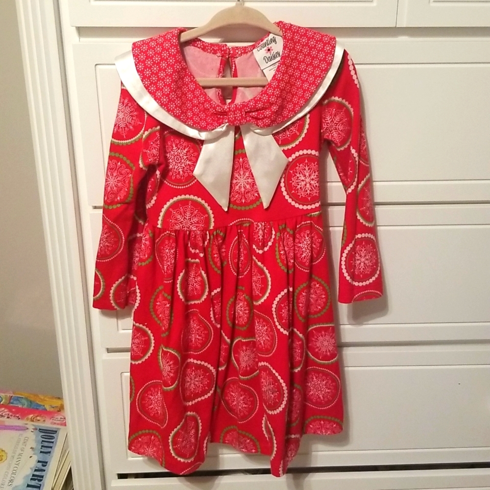Christmas dress toddler girl 4T
